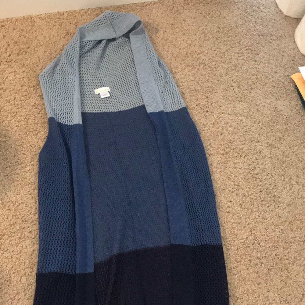 Long vest/ cover up